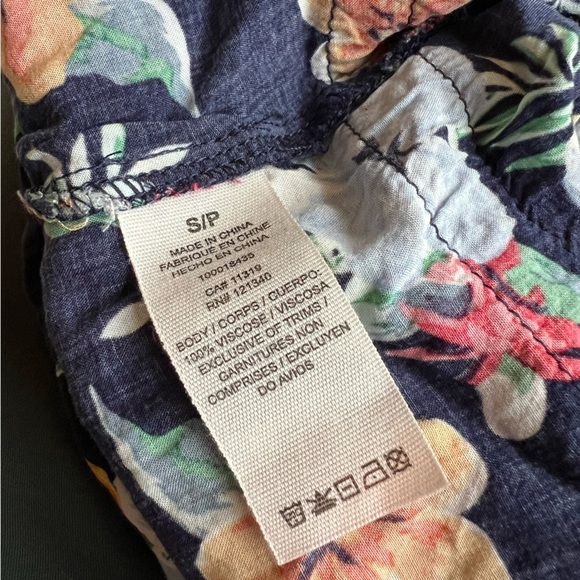 Garage Orange and Blue Halter Sundress - Picture 7 of 8